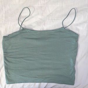 Light Green Crop Top
